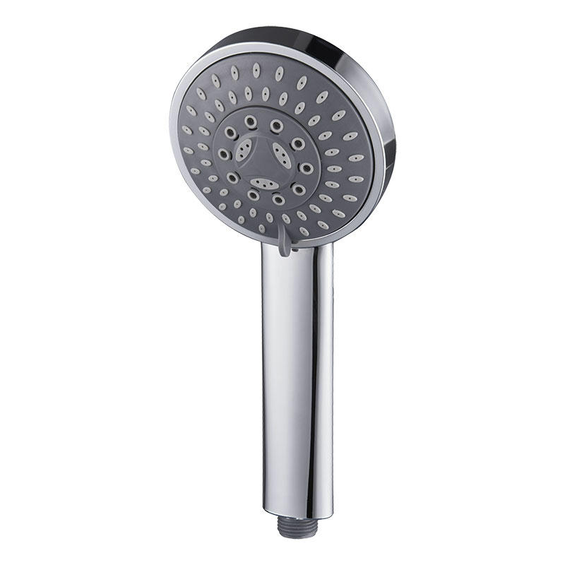 Shower Head for Bathroom Rainfall Hand Shower 5 Function ABS Plastic Contemporary Single Handle without Slide Bar Modern Hotel