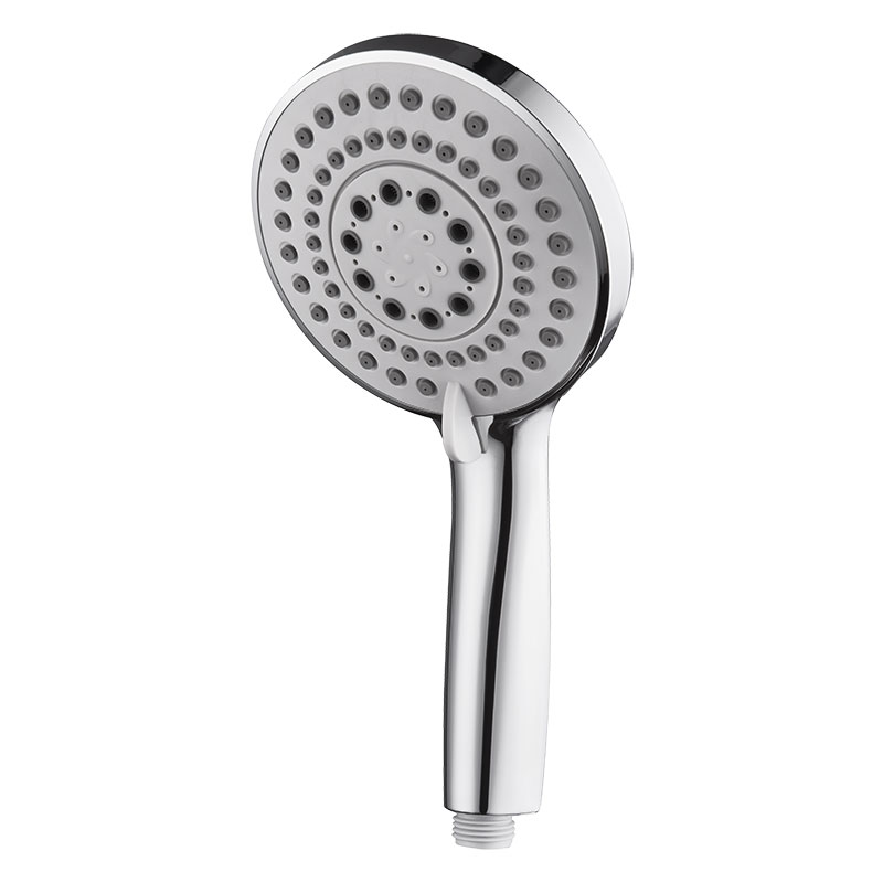 5 Functions 120mm Face Bathroom Abs Plastic Rainful Adjustable Rainfall Hand Shower Head