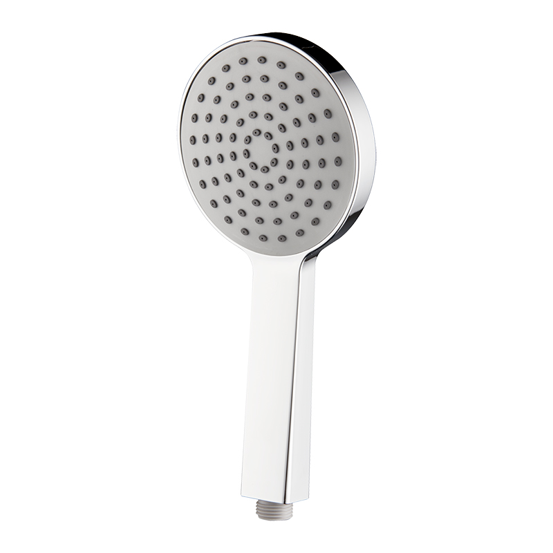 Bathroom Single Function Water Spray Rainfall ABS Handle Shower Head