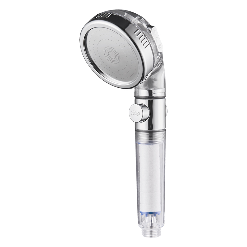 High Pressure Water Saving Ionic Filtration Shower Head With PP Cotton Filter