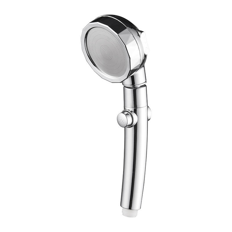 3 in 1 High Pressure Adjustable 360 Degrees Smart Hand Chrome Rainfall Shower Head For Bathroom