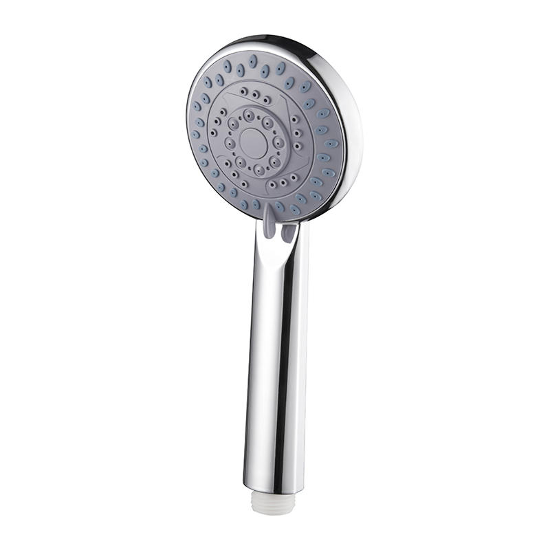 Bathroom Pom Material Multi Modes Chrome Plated Massage Large Low Massage Water-saverhand Shower Head