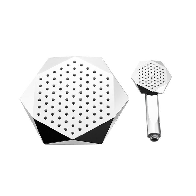 Bathroom Top Chrome Ceiling Shower Overhead Rainfall Shower Head
