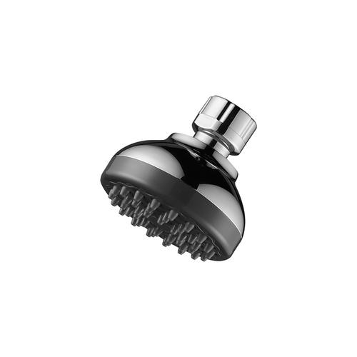 Portable Bathroom Overhead Shower Small Size Adjustable Chrome Finishing ABS Shower Head