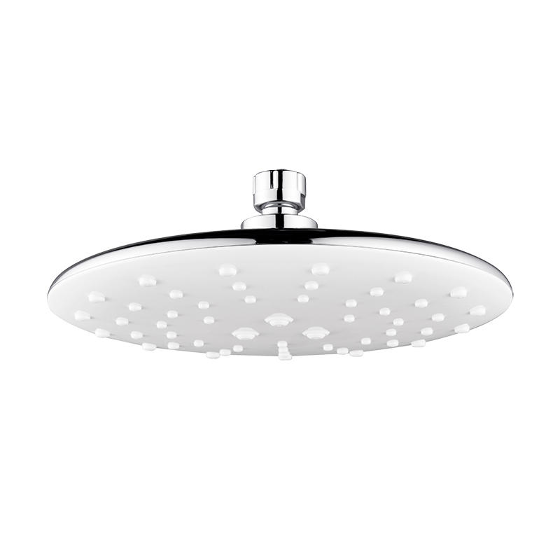 Bathroom Fitting 8 Inch ABS Overhead Shower and Shower Hand Set Modern Style Shower Head Set