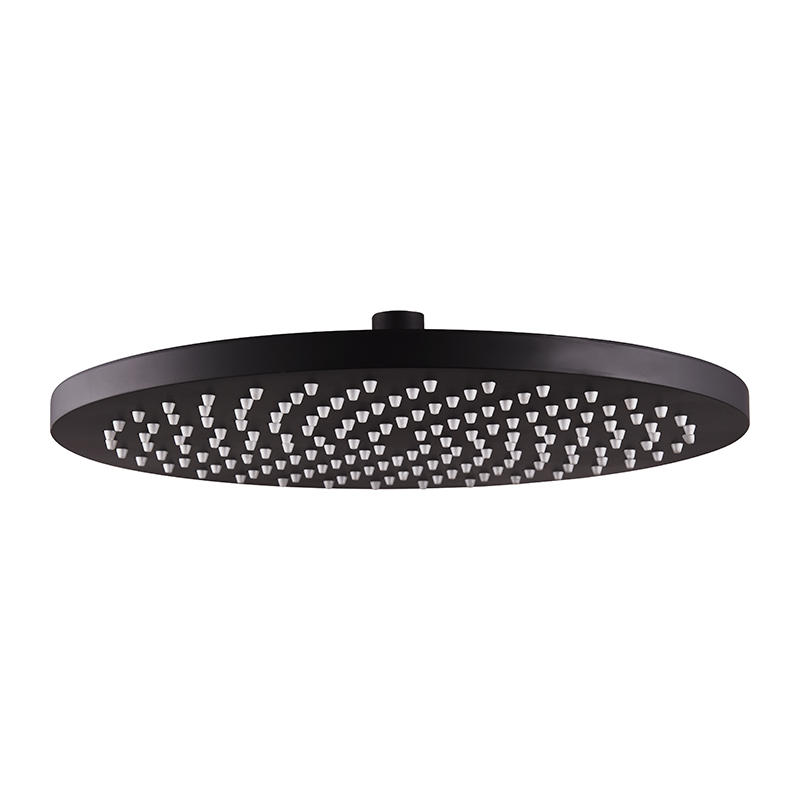 Modern Black Overhead Shower Adjustable Top Ceiling Overhead Duchas Shower Head