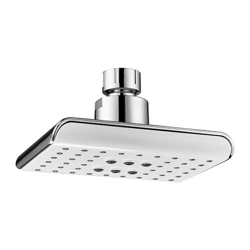 One Function Overhead Shower 4inch Chromed Back Square ABS Top Ceiling Rain Shower Head