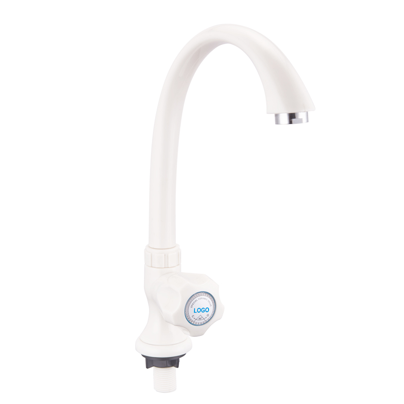 Plastic Cold Hot Water Basin Tap Deck Wall Mount Sink Mixer XY-6019 Swan Neck cock 