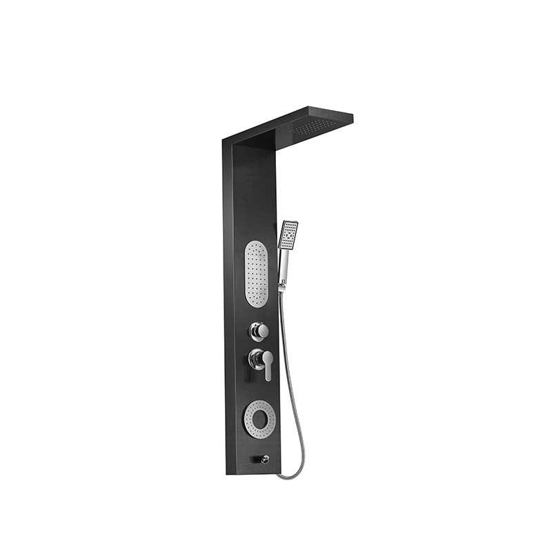 XY-SP1209 Black Titanium shower panel