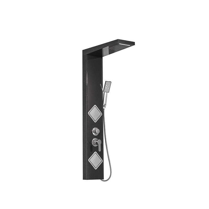 XY-SP1210 Black Titanium shower panel