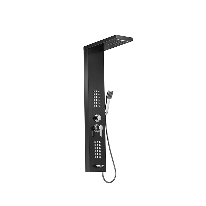 XY-SP1111 Black Titanium shower panel